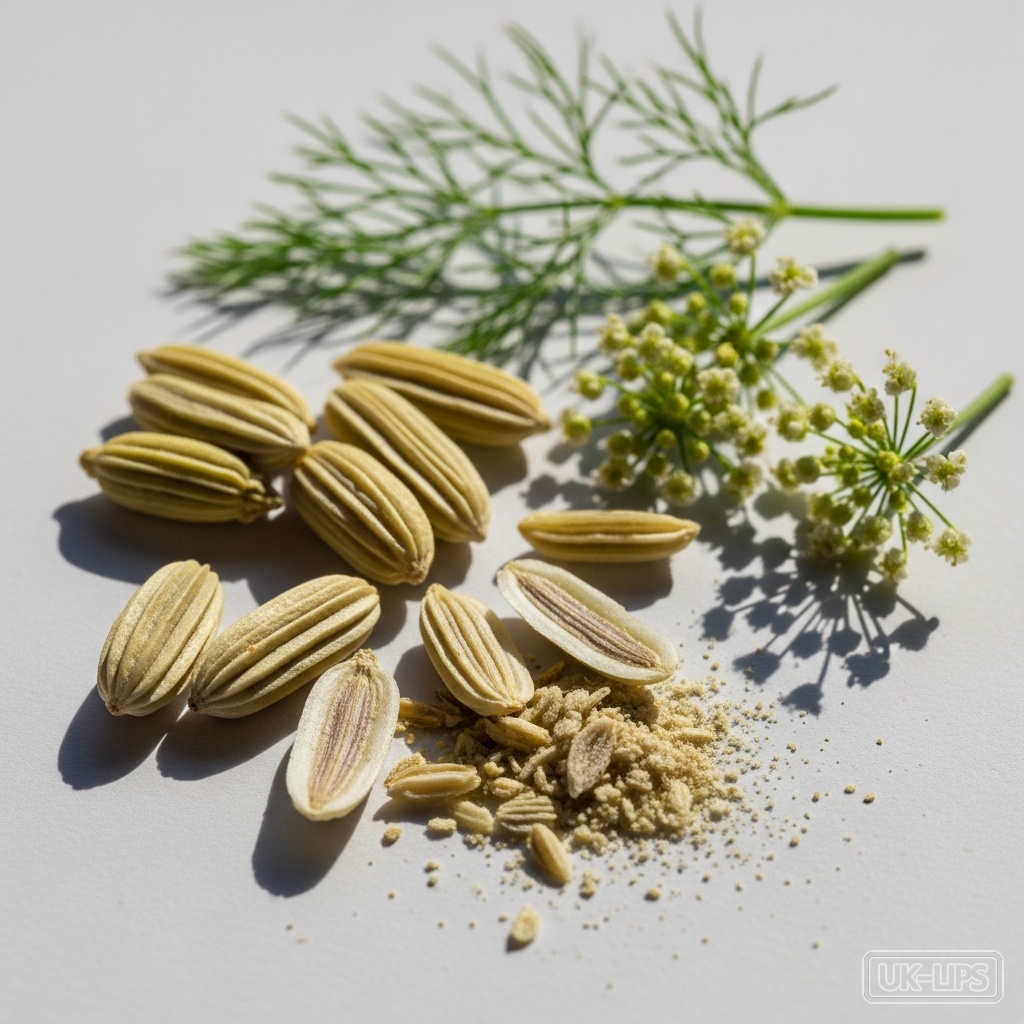 Fennel seed extract — Fennel seed extract is obtained from the dried seeds of Foeniculum vulgare, a flowering… | UK Lips ingredient guide