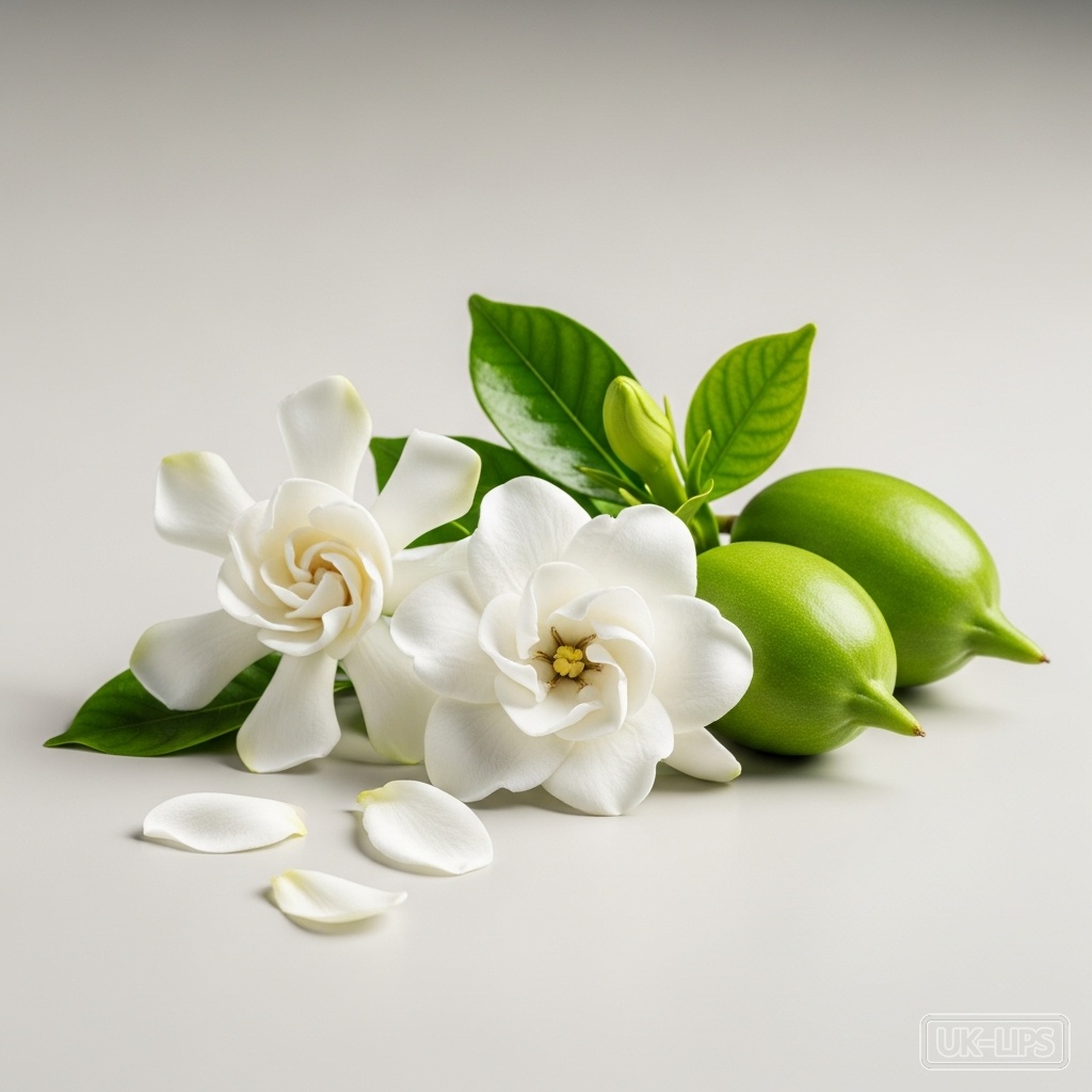 Gardenia — Gardenia refers to the fragrant white flowers and fruit of the Gardenia jasminoides pla… | UK Lips ingredient guide