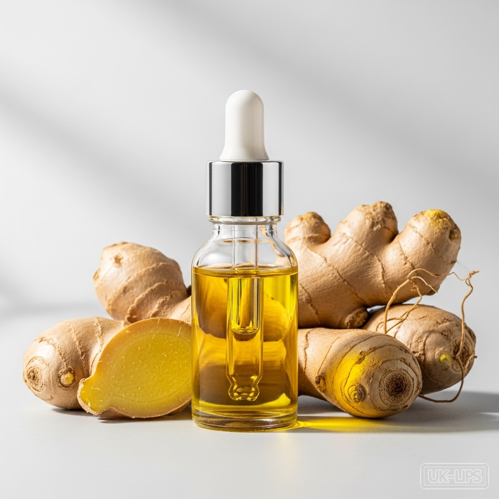 Ginger Root Oil — Ginger Root Oil is steam-distilled from the fresh rhizomes (underground stems) of Zingi… | UK Lips ingredient guide
