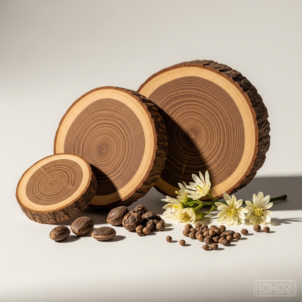 Guaiac Wood — Guaiac wood is derived from the heartwood of the Guaiacum officinale or Guaiacum sanctu… | UK Lips ingredient guide