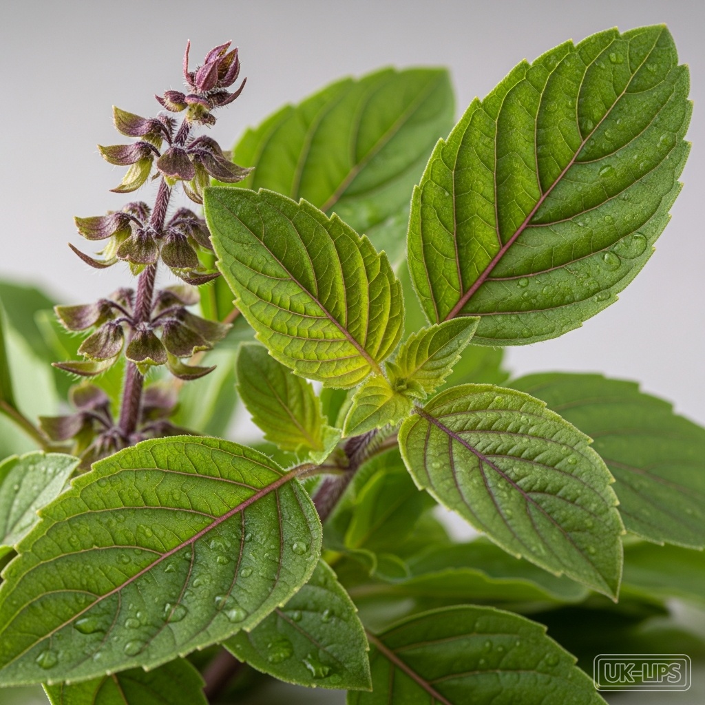 Holy Basil — Holy Basil is the leaf extract of Ocimum tenuiflorum (also known as Ocimum sanctum), an… | UK Lips ingredient guide