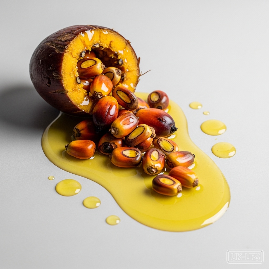 Hydrogenated Palm Kernel Glycerides — It is derived from the kernels of the oil palm fruit (Elaeis guineensis). The natural o… | UK Lips ingredient guide