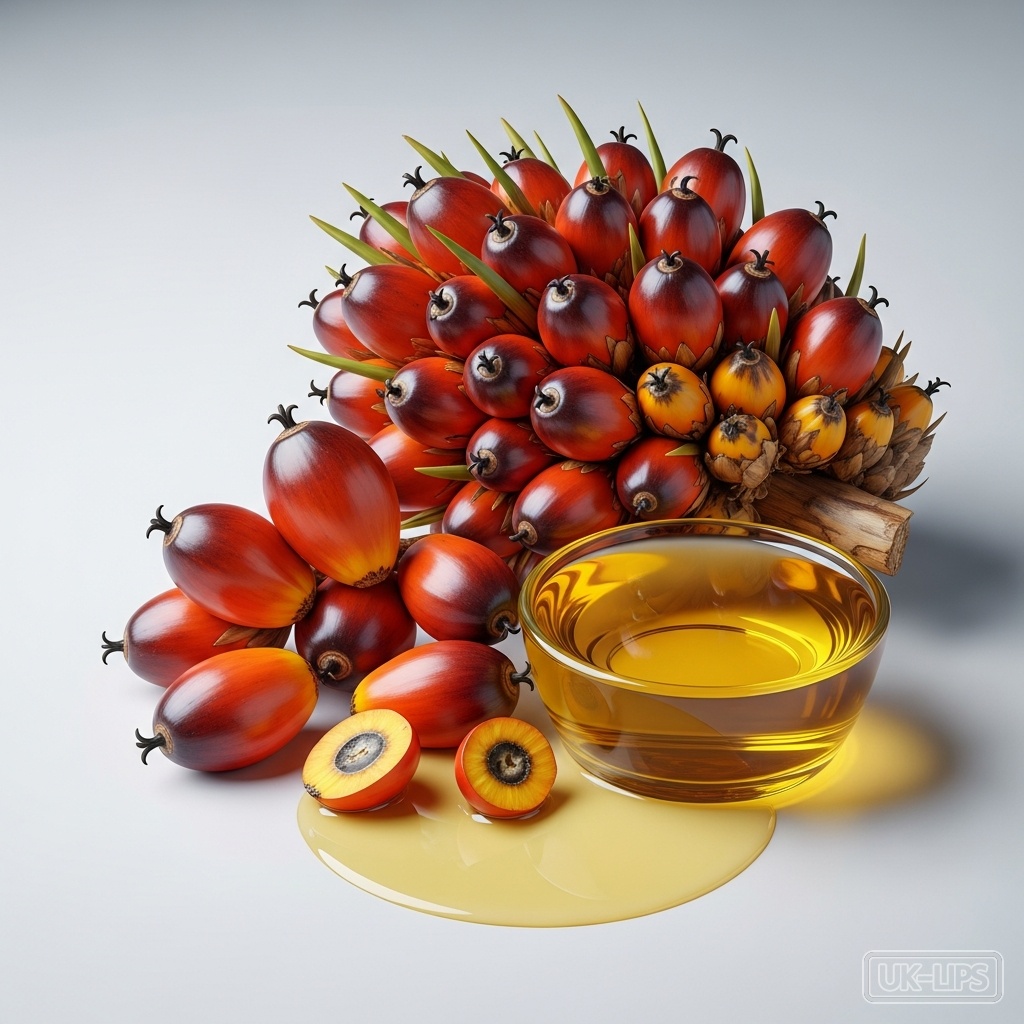 Hydrogenated Palm Oil — Hydrogenated palm oil is obtained from the fruit of the oil palm tree (Elaeis guineensi… | UK Lips ingredient guide