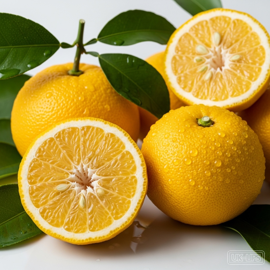 Japanese Yuzu — Japanese yuzu comes from the fruit of Citrus junos, a hybrid citrus tree believed to be… | UK Lips ingredient guide