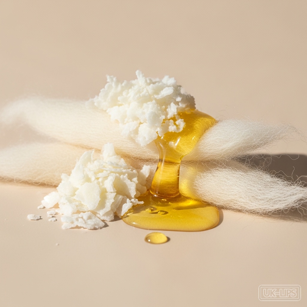 Lanolin Alcohol — Lanolin alcohol is obtained from lanolin, the natural wax secreted by the sebaceous gla… | UK Lips ingredient guide