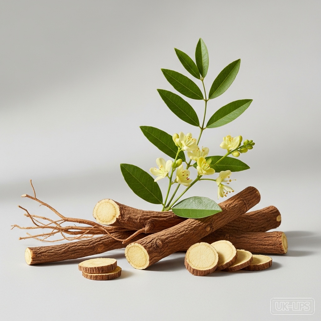 Licorice — Liquorice comes from the root of the Glycyrrhiza glabra plant, a member of the legume f… | UK Lips ingredient guide