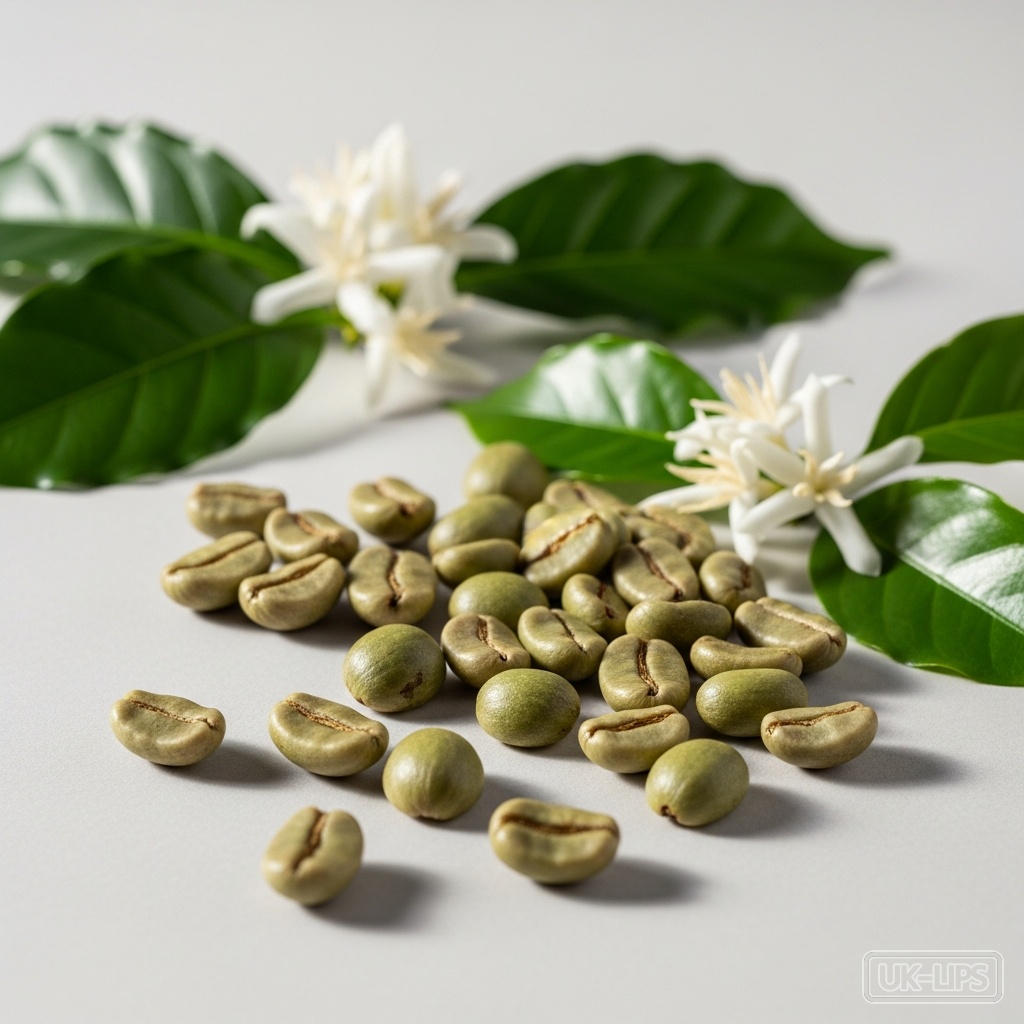 Madagascar Green Coffee Bean — Madagascar Green Coffee Bean comes from the unroasted seeds of the Coffea arabica plant… | UK Lips ingredient guide