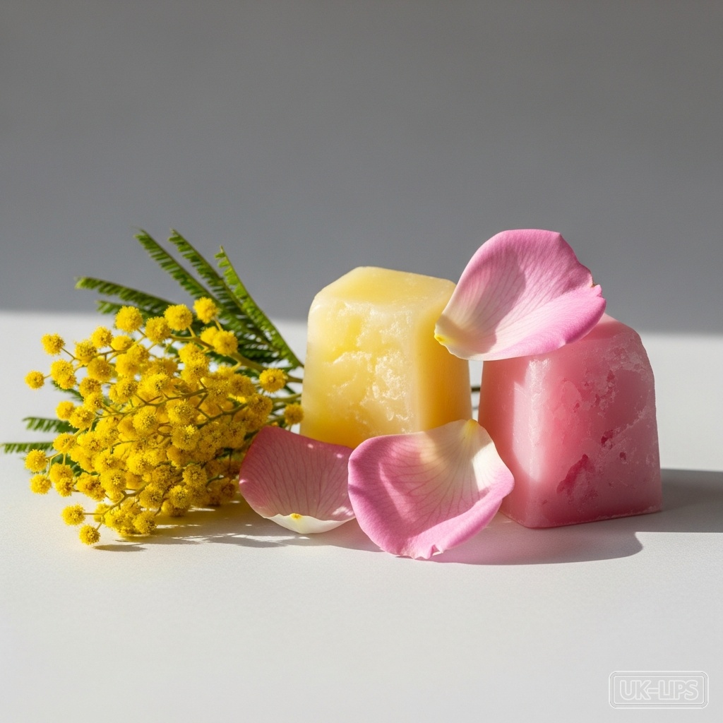 Mimosa and Rose Waxes — Mimosa wax is obtained from the flowers of the Acacia decurrens (Mimosa) tree, while Ro… | UK Lips ingredient guide