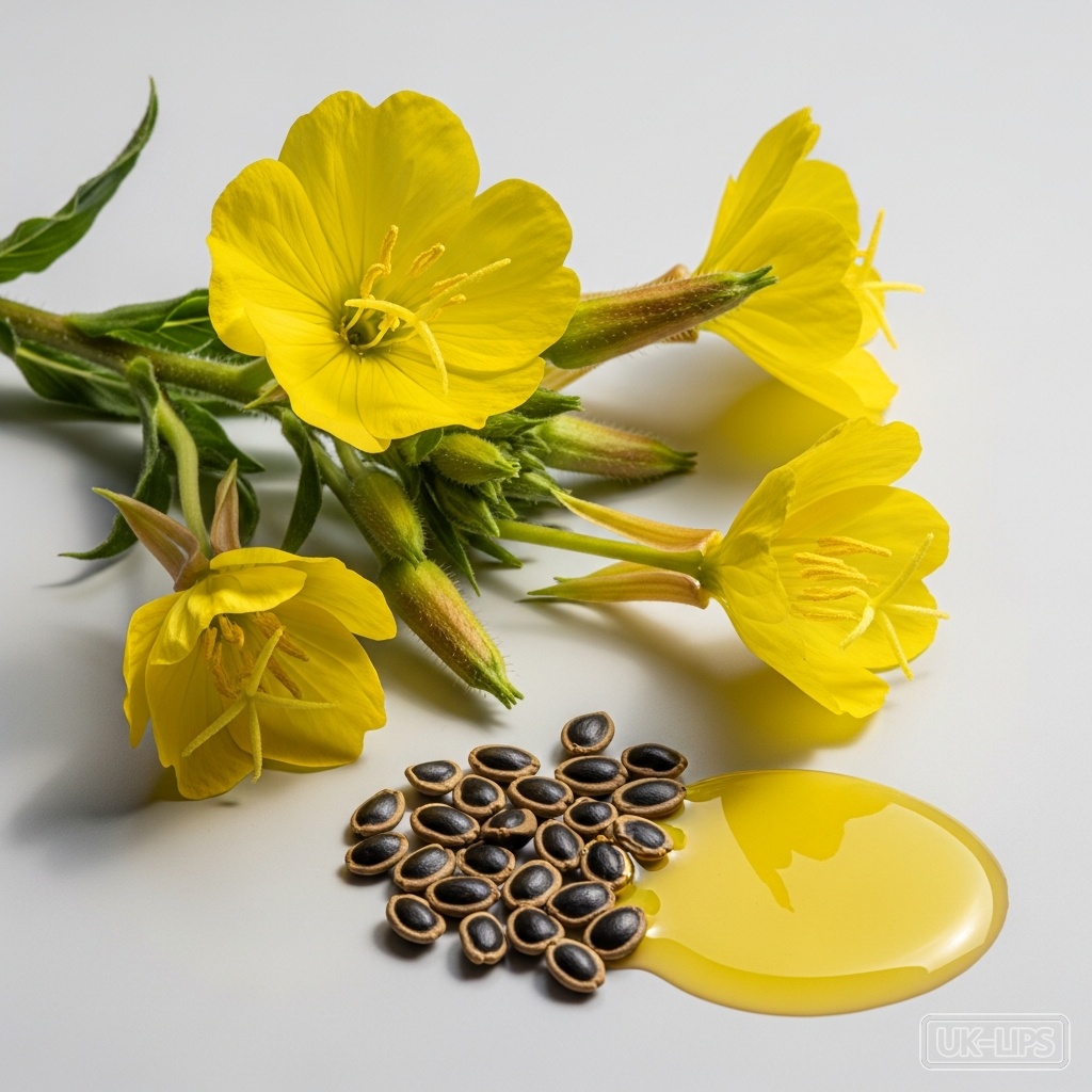 Oenothera Biennis Oil — Oenothera Biennis Oil is cold-pressed from the seeds of the evening primrose plant (Oen… | UK Lips ingredient guide
