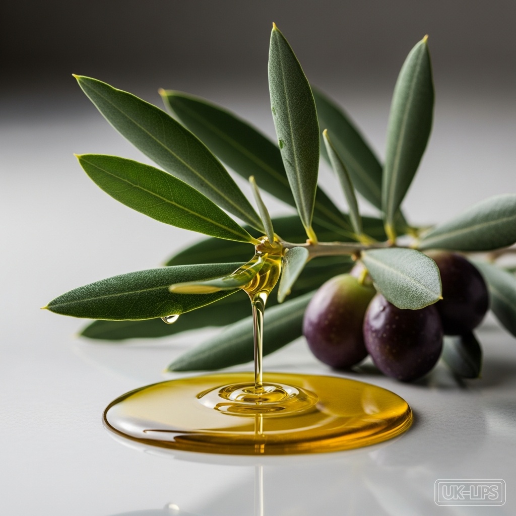 Olive Oil — Olive oil is obtained by cold-pressing the fruit of the olive tree (Olea europaea), a s… | UK Lips ingredient guide