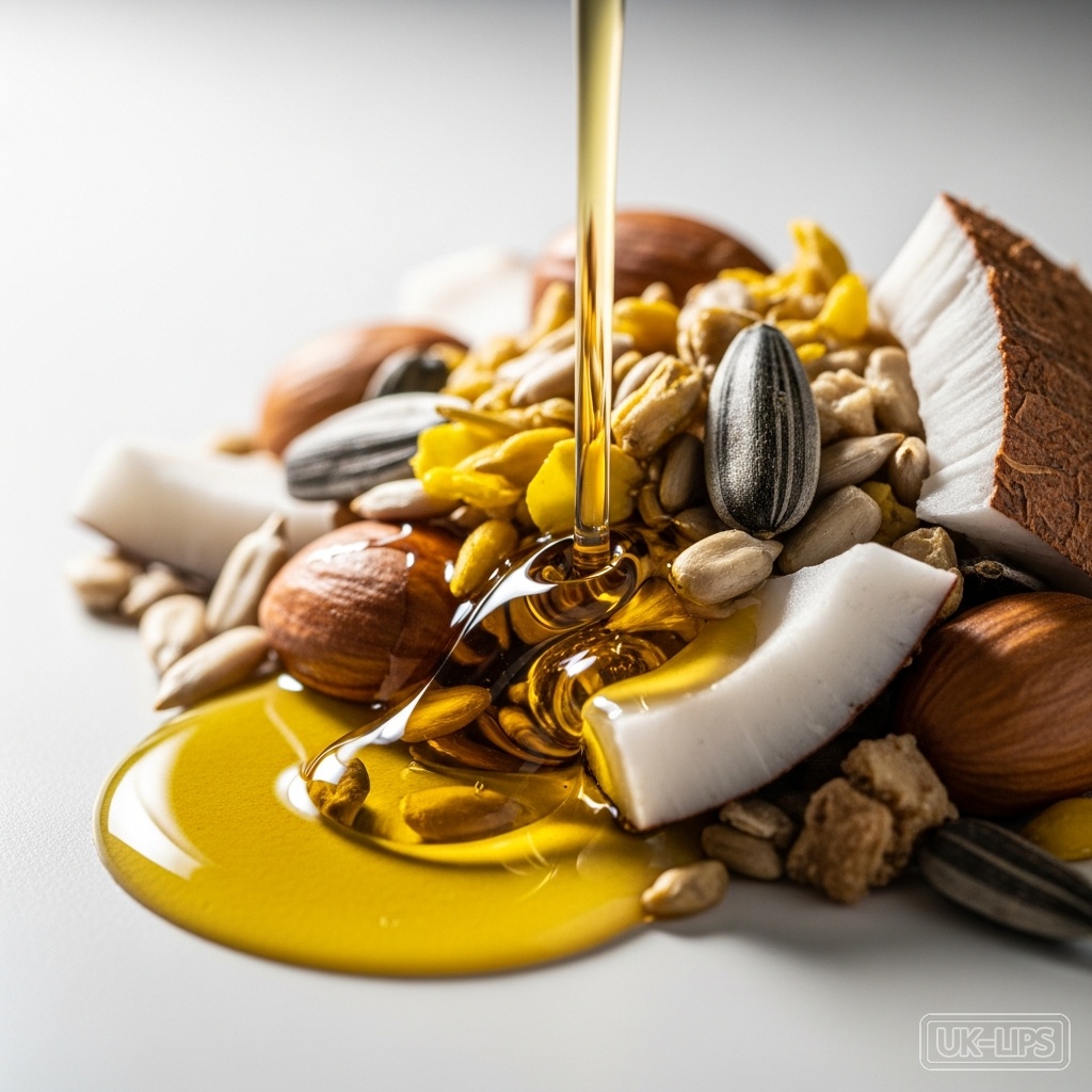 Olus Oil — Olus Oil is obtained from a carefully controlled blend of vegetable oils, primarily der… | UK Lips ingredient guide