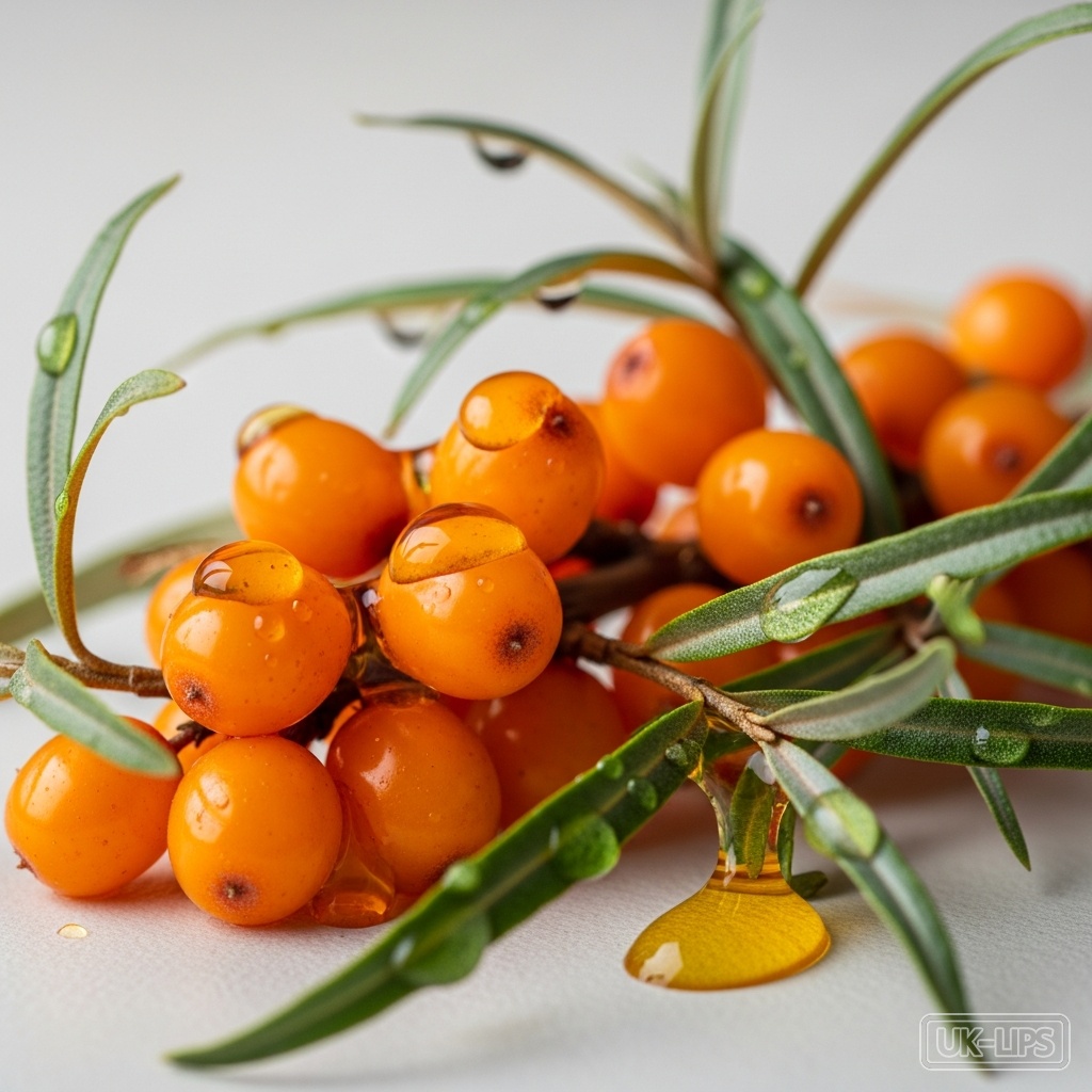 Omega-7 fatty acids — Omega-7 fatty acids are naturally abundant in sea buckthorn berry oil, a plant native t… | UK Lips ingredient guide