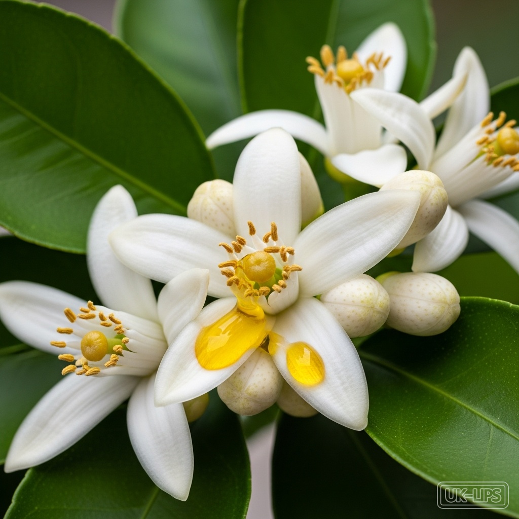 Orange Blossom Absolute — Orange Blossom Absolute is obtained from the delicate white flowers of the bitter orang… | UK Lips ingredient guide