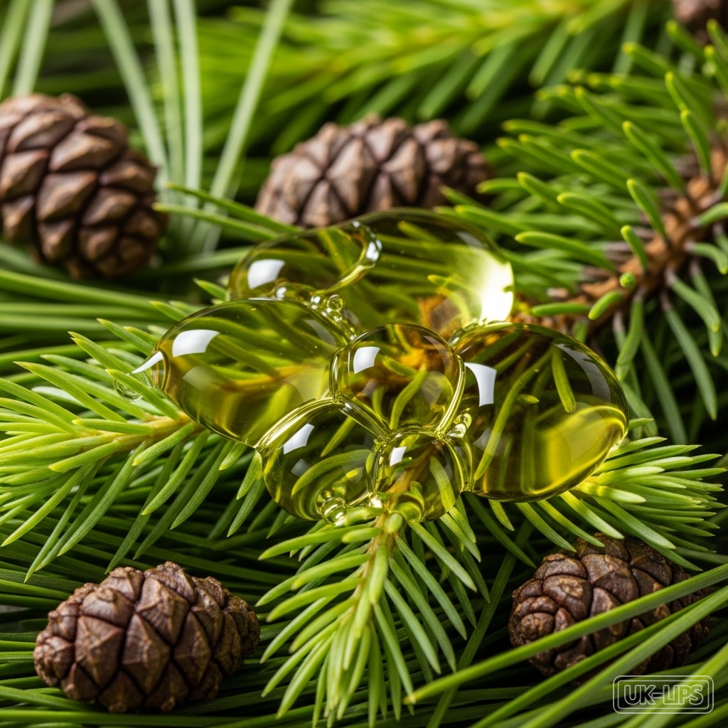 Organic Pine Oil — Organic pine oil is steam-distilled from the needles, twigs and sometimes cones of vari… | UK Lips ingredient guide