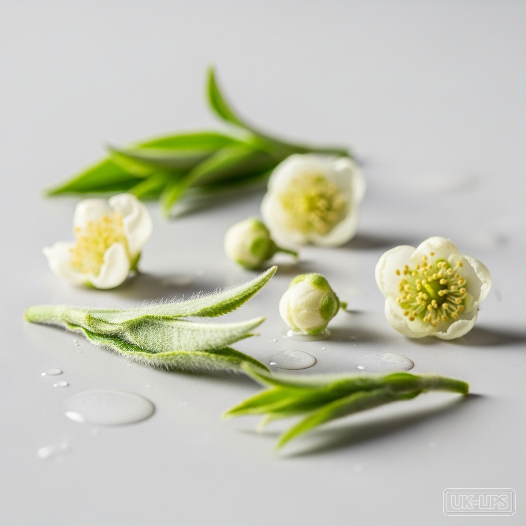 Organic White Tea — Organic white tea is derived from the tender young leaves and silvery buds of the Camel… | UK Lips ingredient guide