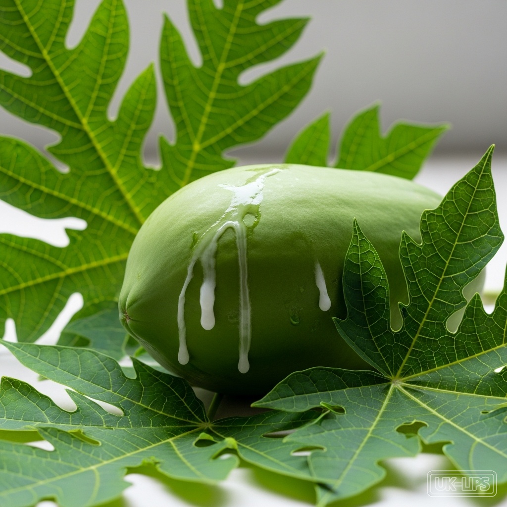 Papain Enzyme — Papain is a naturally occurring enzyme extracted from the unripe fruit and leaves of th… | UK Lips ingredient guide