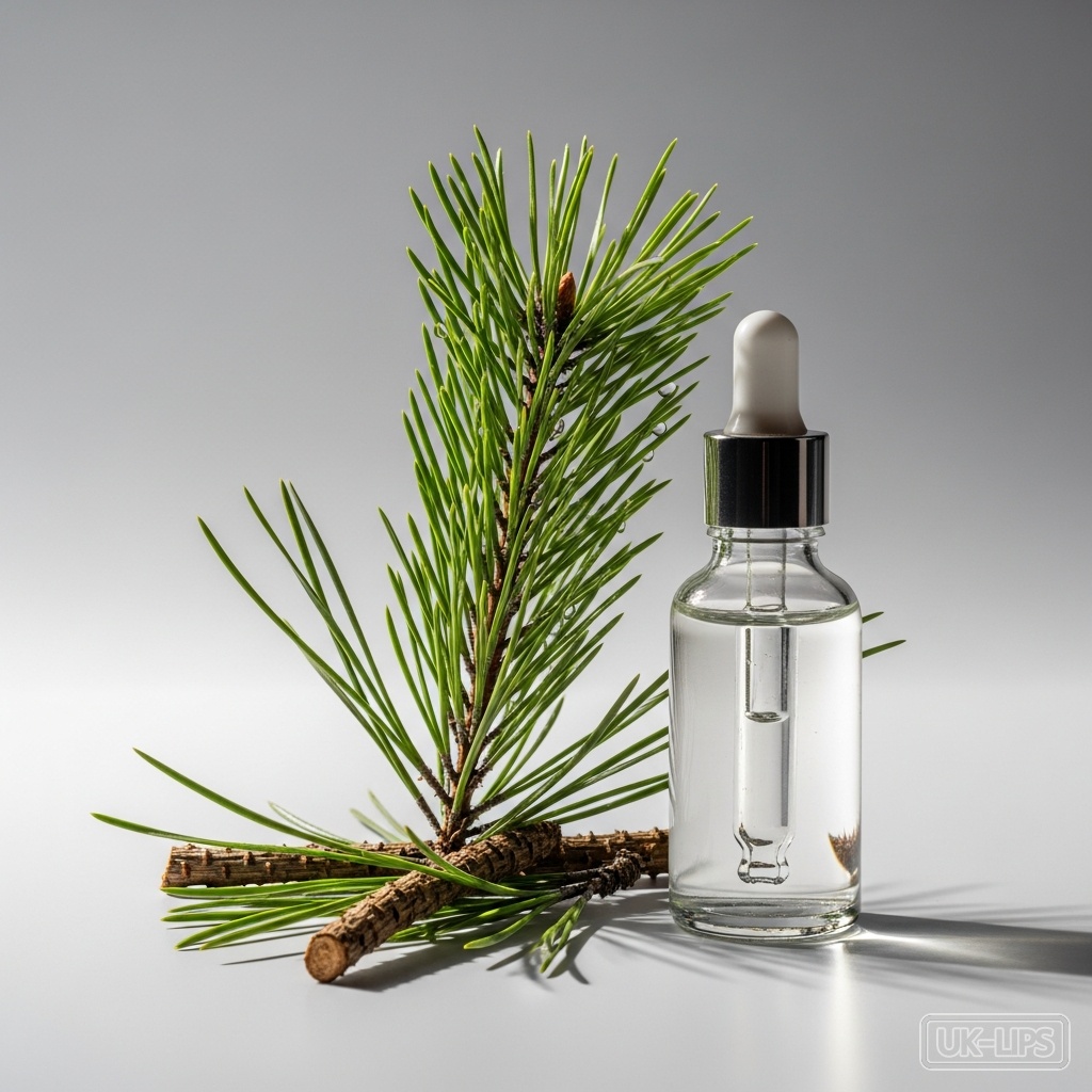 Pine Essential Oil — Pine essential oil is steam-distilled from the needles, twigs and sometimes cones of va… | UK Lips ingredient guide