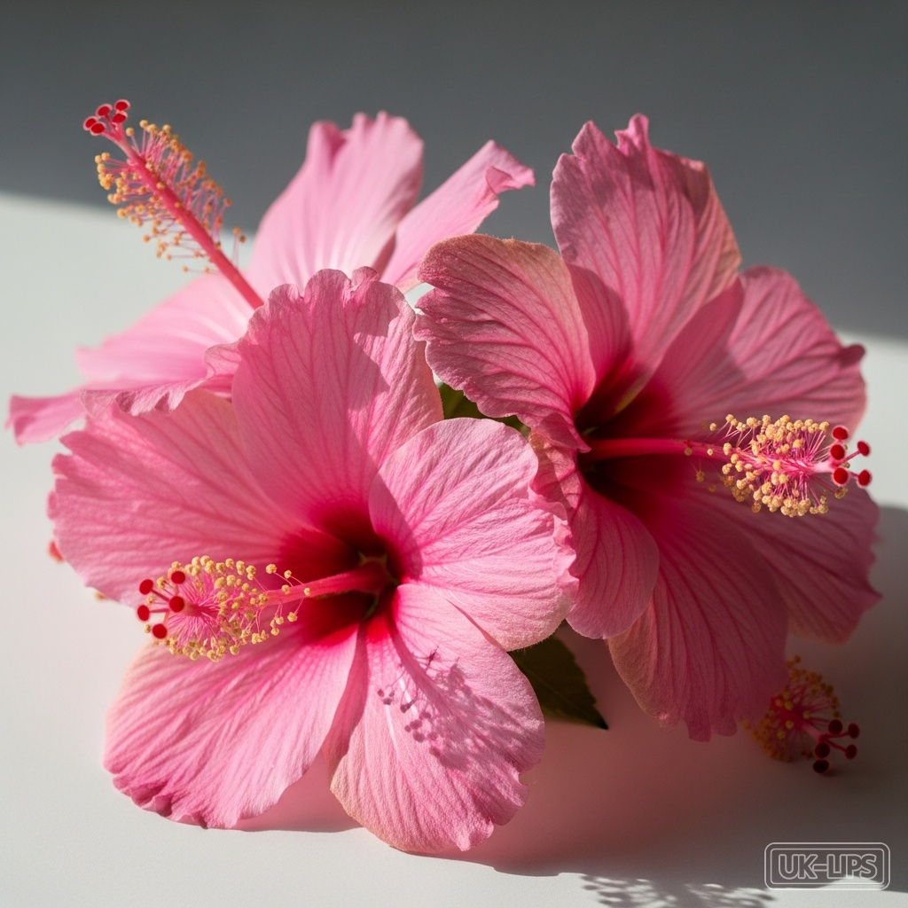 Pink hibiscus — Pink hibiscus comes from the petals of Hibiscus rosa-sinensis, a flowering shrub native… | UK Lips ingredient guide
