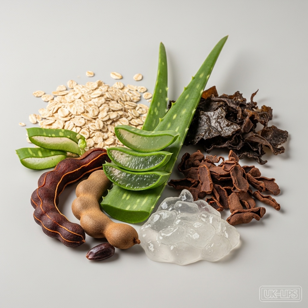 Polysaccharides — Polysaccharides are most commonly sourced from plants such as oats, aloe vera, tamarind… | UK Lips ingredient guide