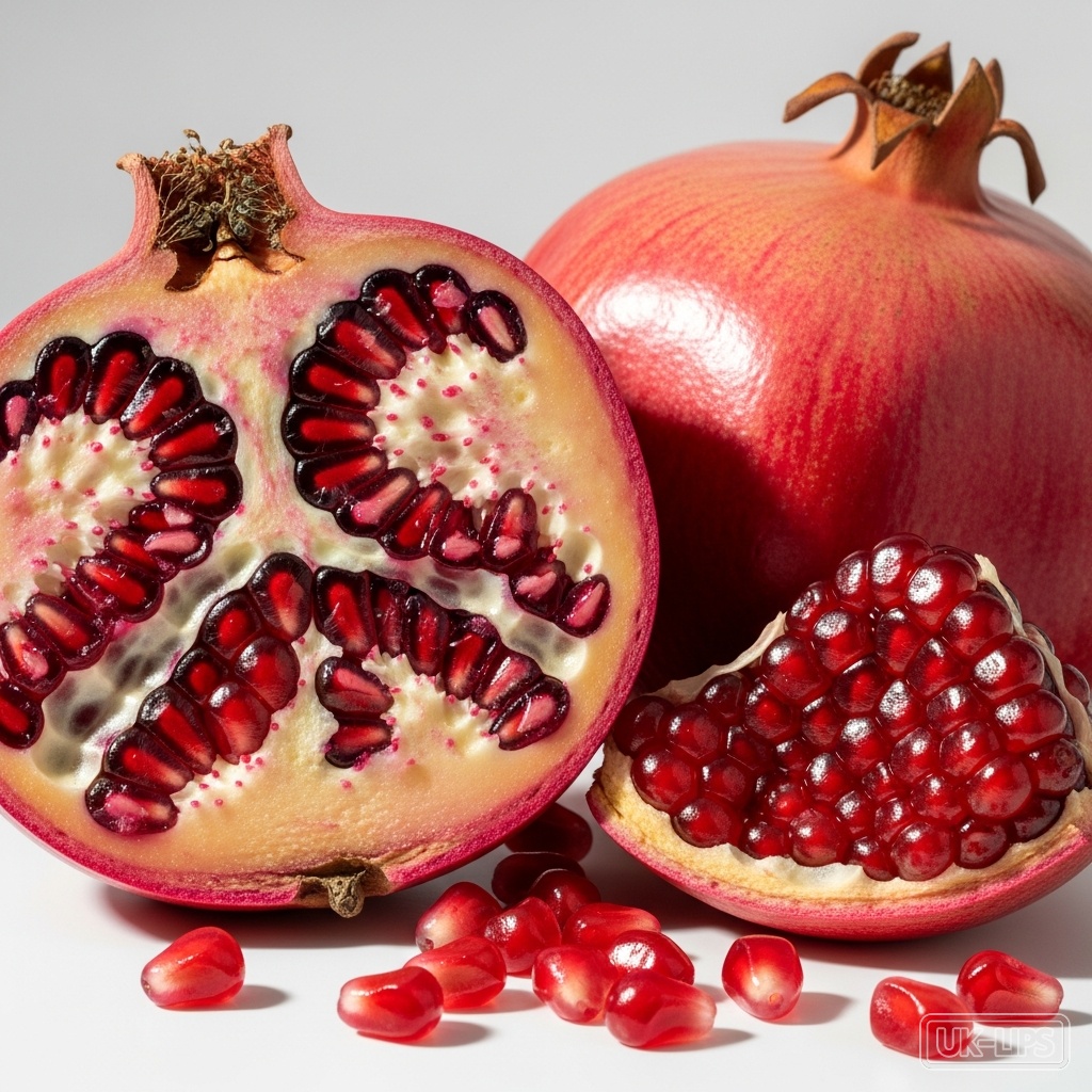 Pomegranate — Derived from the fruit, seeds and juice of the Punica granatum tree, native to regions … | UK Lips ingredient guide