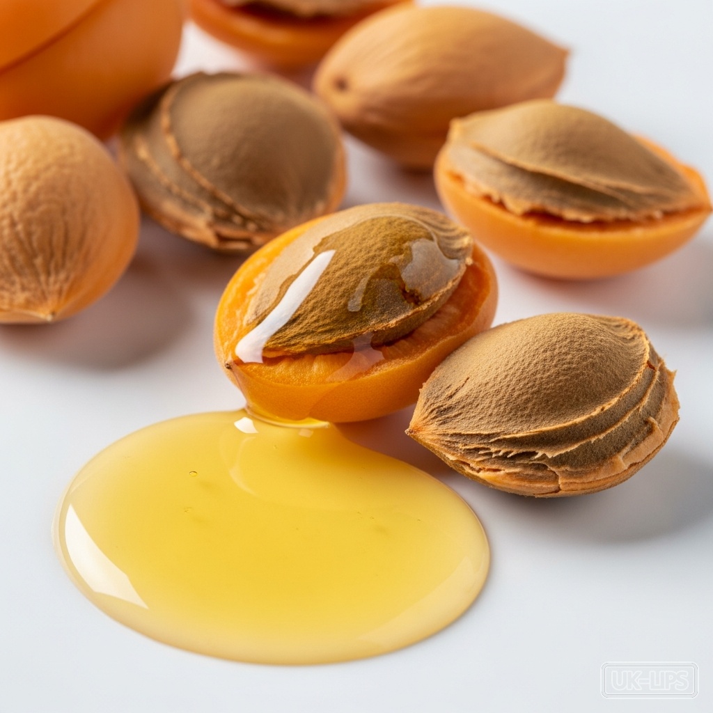 Prunus Armeniaca (Apricot) Kernel Oil — Prunus Armeniaca Kernel Oil is obtained by cold-pressing the kernels (seeds) of the apr… | UK Lips ingredient guide
