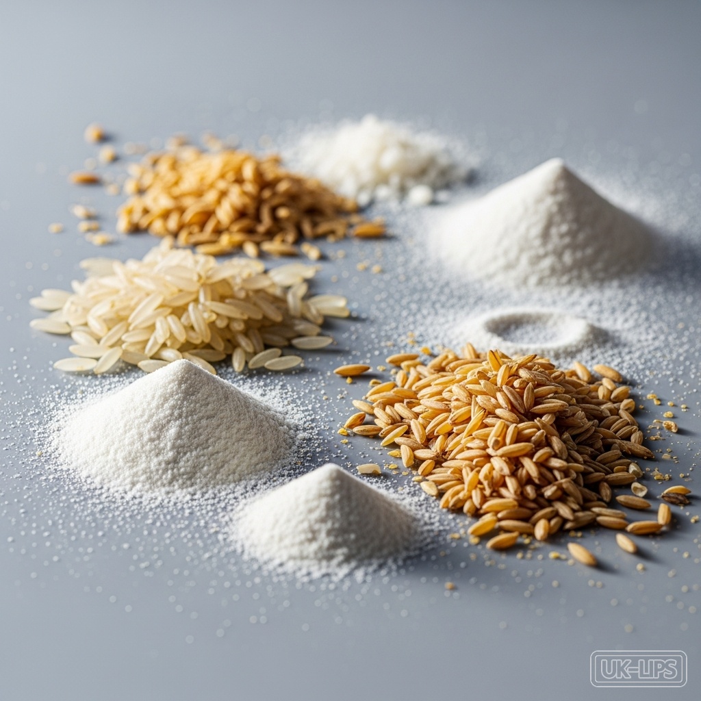 Rice Protein — Rice Protein is derived from the seeds of the rice plant (Oryza sativa), a staple cerea… | UK Lips ingredient guide