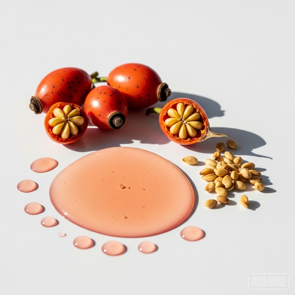 Rosa Rubiginosa Seed Oil — Rosa Rubiginosa Seed Oil is cold-pressed from the seeds of the hips (fruit) of the Rosa… | UK Lips ingredient guide