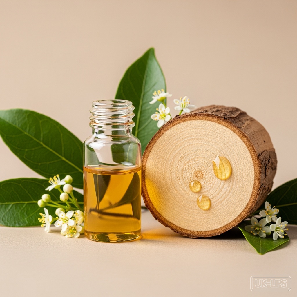 Sandalwood — Sandalwood oil is steam-distilled from the heartwood of Santalum album, a small evergre… | UK Lips ingredient guide
