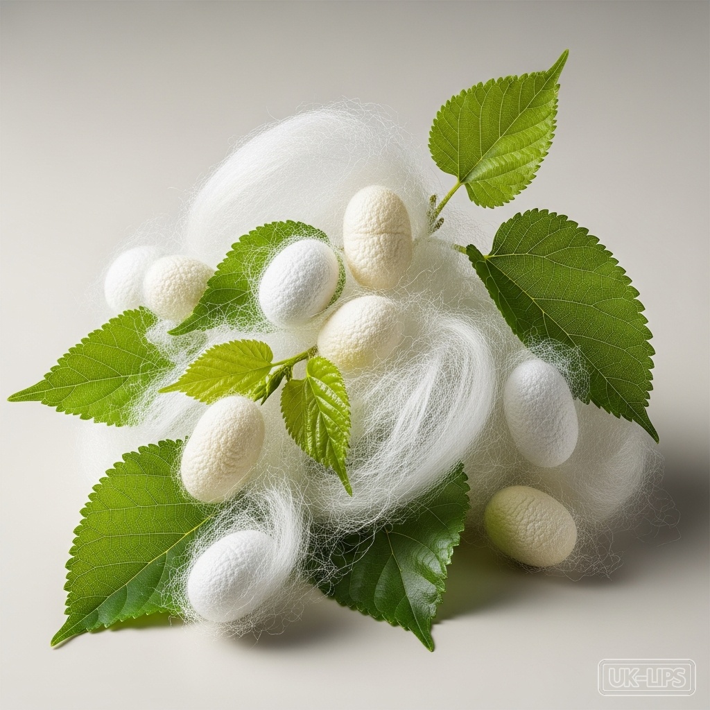 Silk proteins — Silk proteins are obtained from the cocoons of the silkworm (Bombyx mori). The natural … | UK Lips ingredient guide