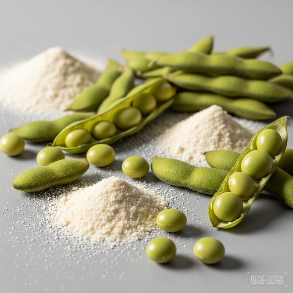 Soy Protein — Soy protein is derived from the seeds of the soybean plant (Glycine max), a legume nati… | UK Lips ingredient guide