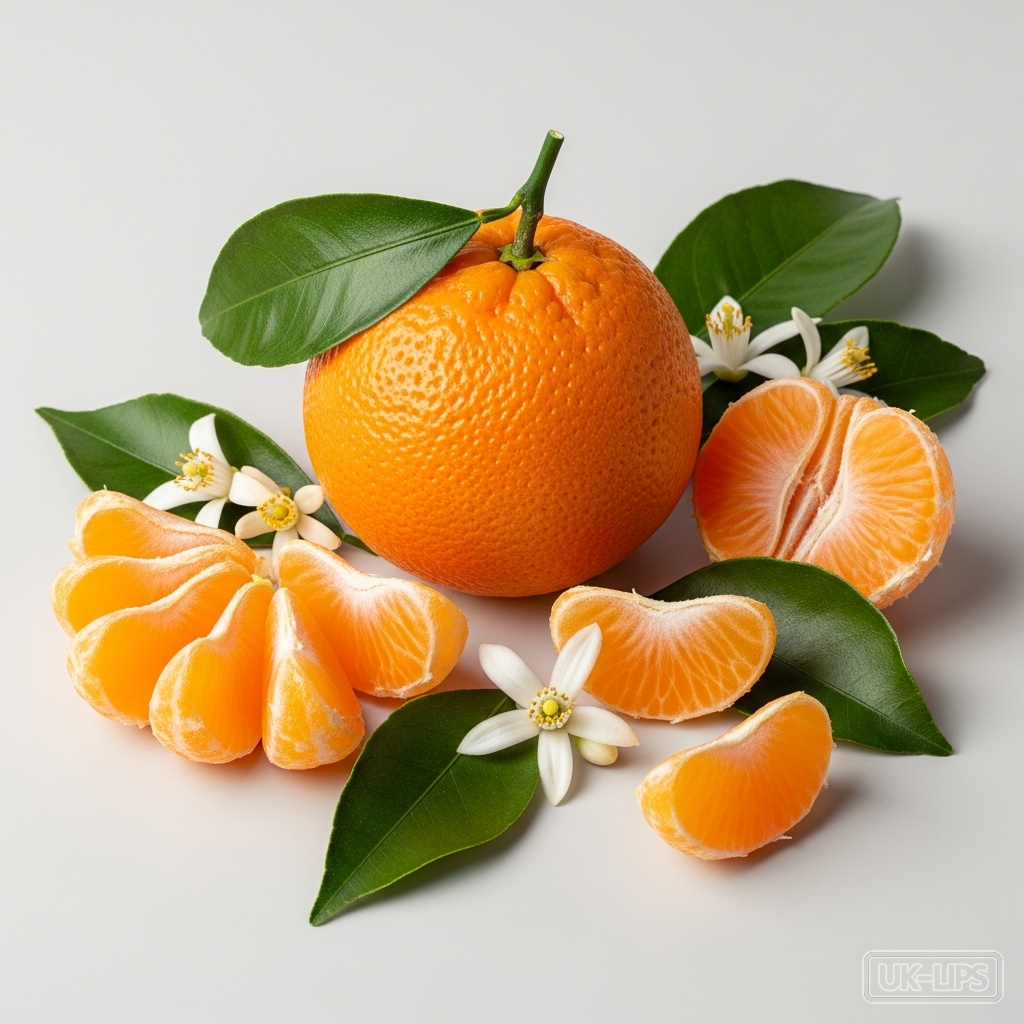 Tangerine — Tangerine essential oil is obtained by cold-pressing the outer peel of the ripe fruit o… | UK Lips ingredient guide