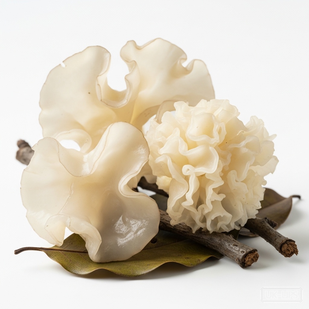 Tremella Mushroom — Tremella fuciformis is a naturally occurring edible fungus that grows on dead or fallen… | UK Lips ingredient guide