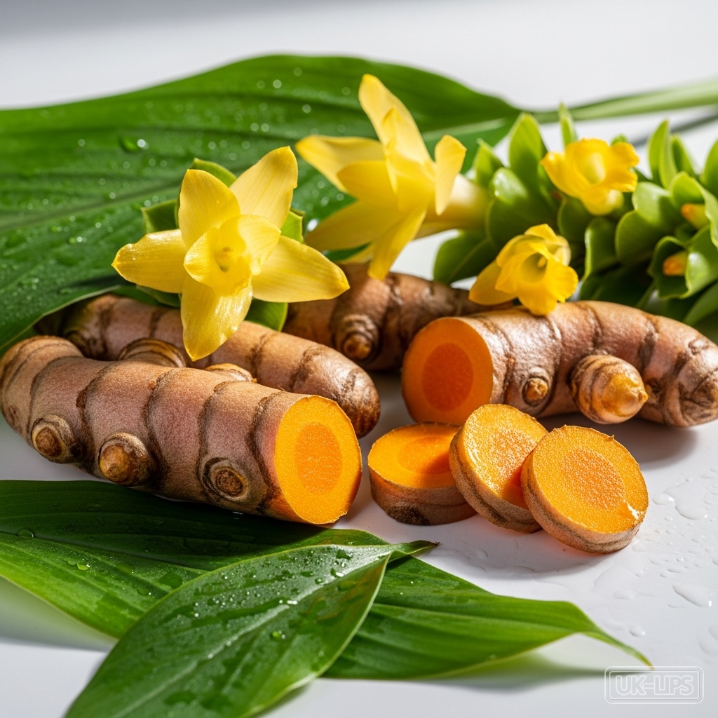 Turmeric (Curcuma Longa) — Turmeric is derived from the underground rhizomes of the Curcuma longa plant, a member … | UK Lips ingredient guide