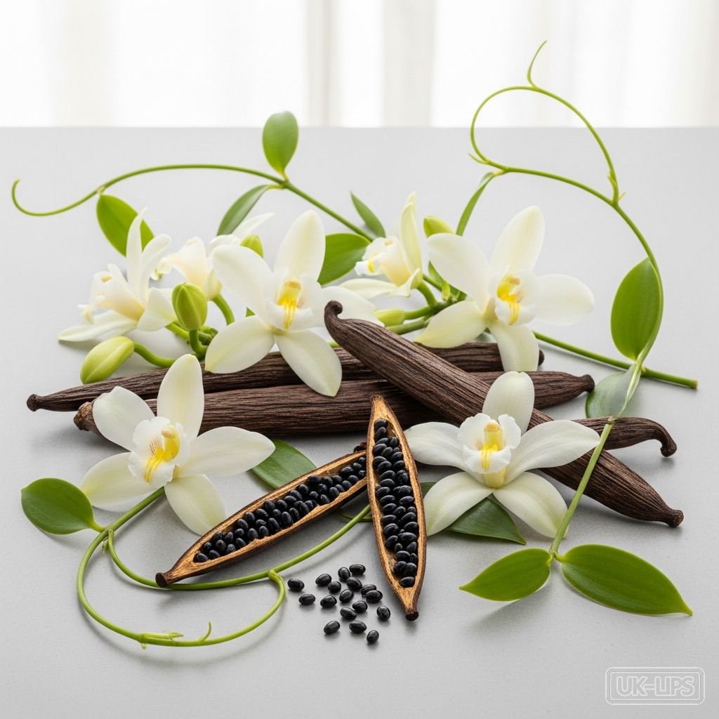 Vanilla Orchid — Vanilla Orchid extract comes from the cured seed pods (commonly called vanilla beans) o… | UK Lips ingredient guide