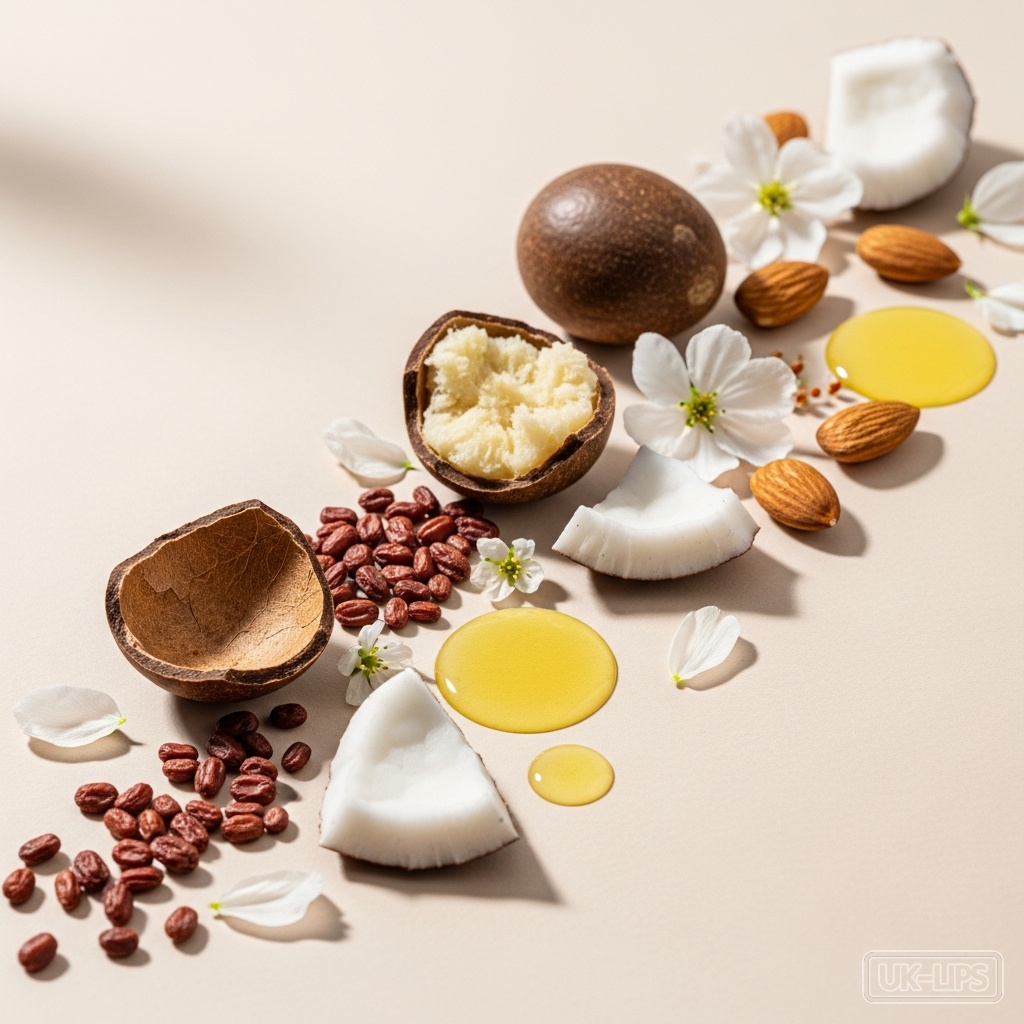 Vegan Emollients — Vegan emollients are typically derived from plant oils, butters and waxes such as sunfl… | UK Lips ingredient guide