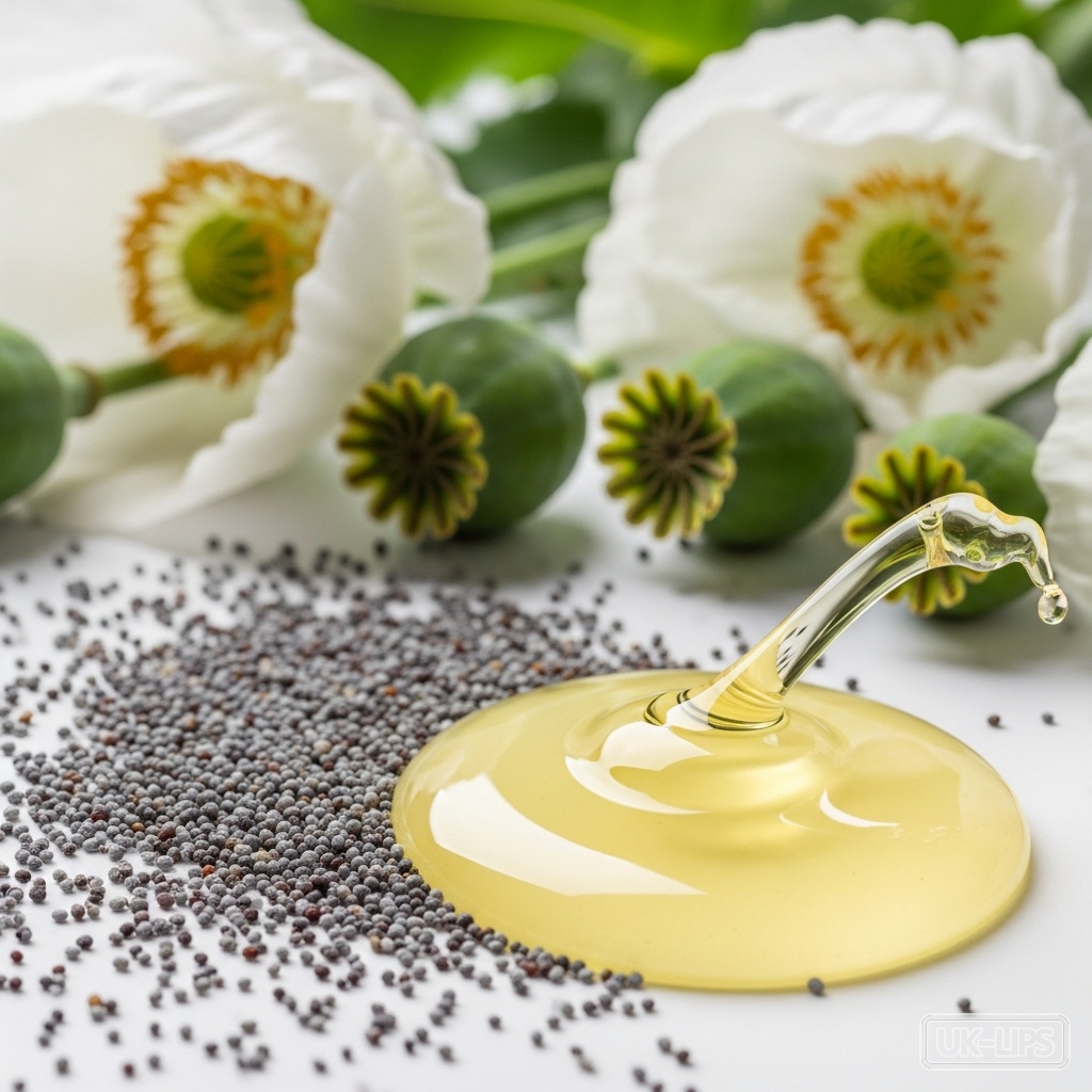 White Poppy Seed Oil — White Poppy Seed Oil is obtained by cold-pressing the seeds of the white poppy, Papaver… | UK Lips ingredient guide