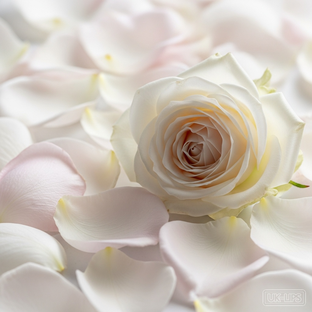 White Rose — White rose is the flower of Rosa × alba, a historic hybrid rose cultivated in the Unite… | UK Lips ingredient guide
