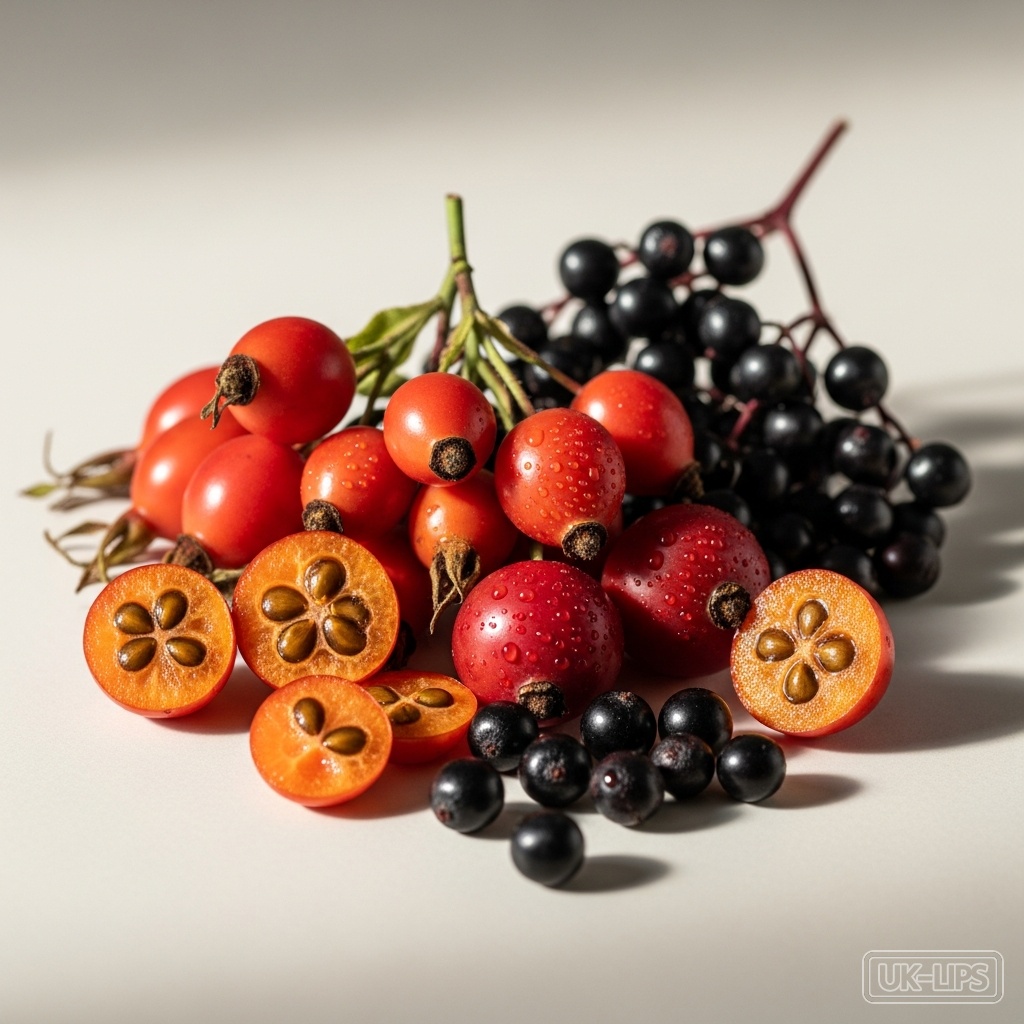 Wild fruit flavonoids — Wild fruit flavonoids are naturally occurring compounds extracted from the skins, seeds… | UK Lips ingredient guide