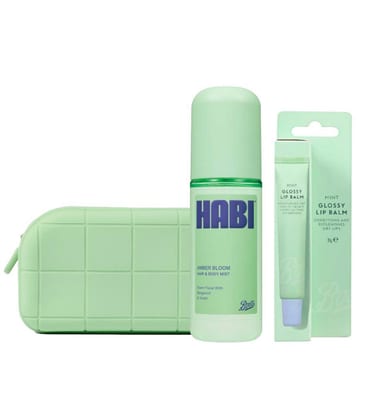 Boots Boots Green Bag Mist And Lip Balm Bundle