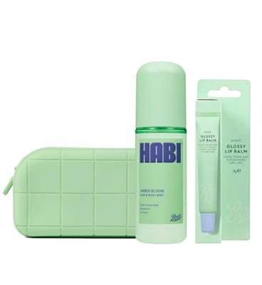 Boots Boots Green Bag Mist And Lip Balm Bundle