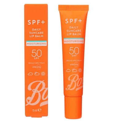 Boots Boots Spf+ Moisturising Lip Balm Spf50 15Ml