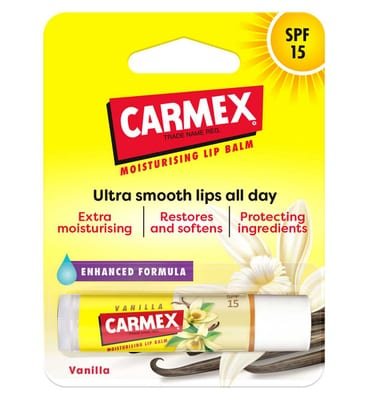 Carmex Carmex Moisturising Vanilla Lip Balm Spf15