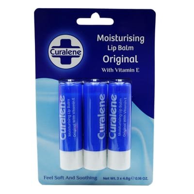 Curalene Curalene Original Moisturising Lip Balm - 3 x 4.8 g