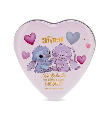 Mad Beauty Mad Beauty Disney I Heart Stitch Lip Balm Trio 4g