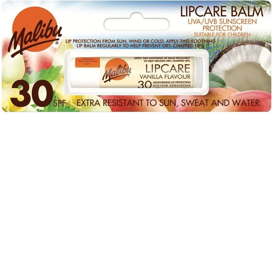 Malibu Malibu Lip Care Lip Balm SPF30 4g – Vanilla