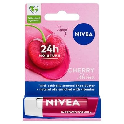 Nivea Nivea Cherry Shine Lip Balm, 4.8g