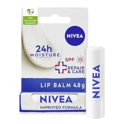 Nivea Nivea Lip Balm Soothe & Protect Spf15 For Dry Lips 4.8g