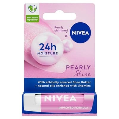 Nivea Nivea Pearly Shine Lip Balm, 4.8g