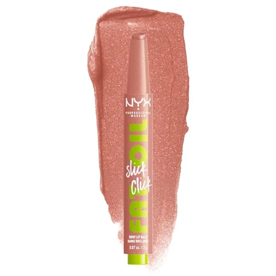 NYX Professional Makeup NYX Professional Makeup Fat Oil Slick Click Group Chat Lip Balm 2g