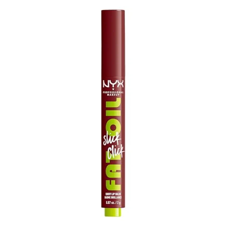 NYX Professional Makeup NYX Professional Makeup Lip Balm, Fat Oil Slick Click Shade In A Mood, 2g